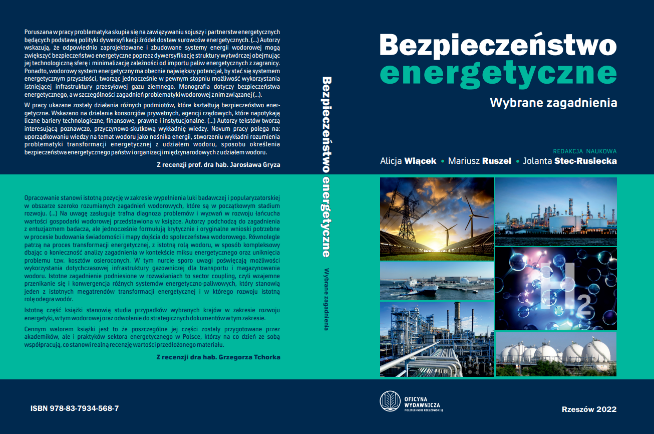 okładka książka bezpieczeństwo energetyczne